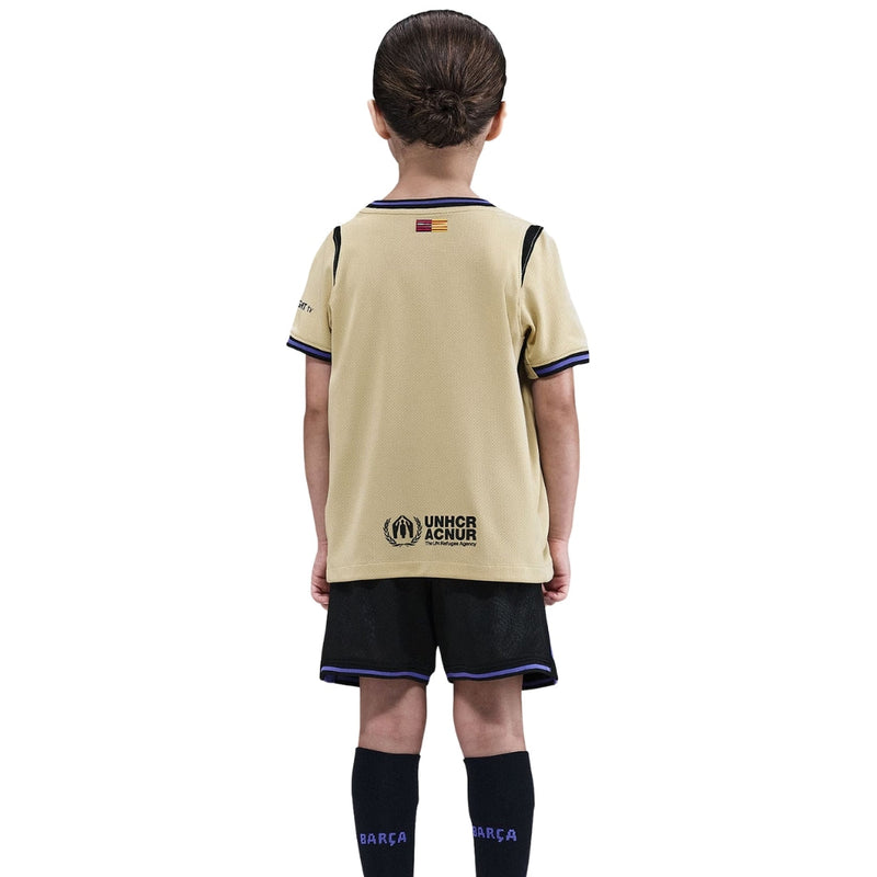 CONJUNTO INFANTIL BARCELONA AWAY STADIUM 2025/26