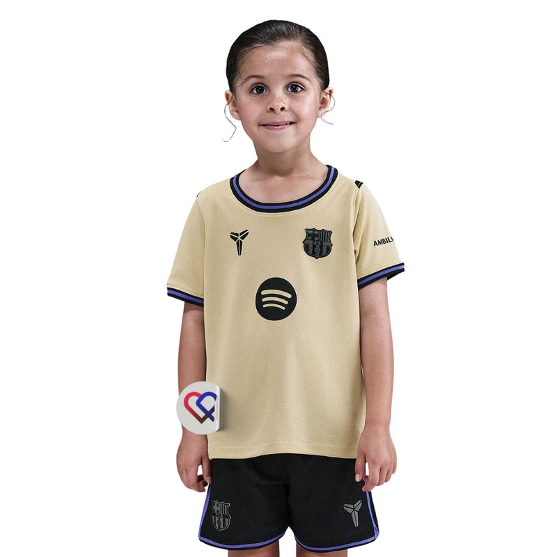 CONJUNTO INFANTIL BARCELONA AWAY STADIUM 2025/26