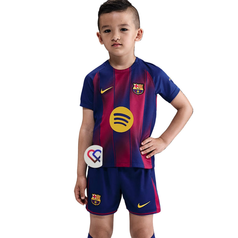 CONJUNTO INFANTIL BARCELONA HOME STADIUM 2025/26
